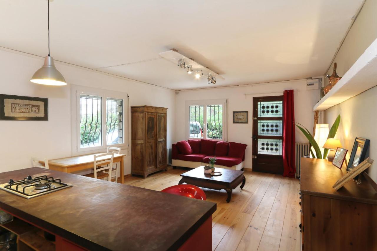 Pretty Vintage Two Roomed Flat With Terrace And Parking - Air Rental Montpellier Luaran gambar